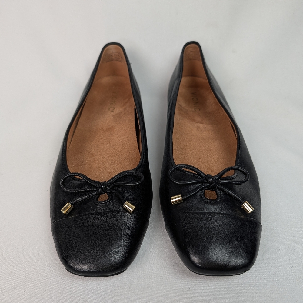 Vionic Black Klara Ballet Flat Bow - image 5